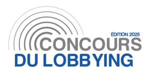 Logo de l'édition 2025 du Concours du Lobbying